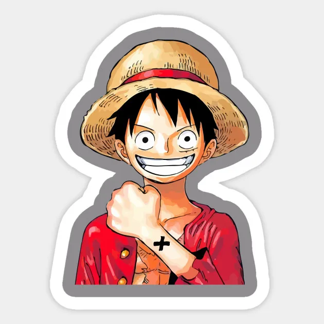 1 шт. Mugiwara no Luffy one piece наклейки для блокнота тележка чехол рюкзак стол ПВХ автомобиль DIY классная наклейка для скейтборда