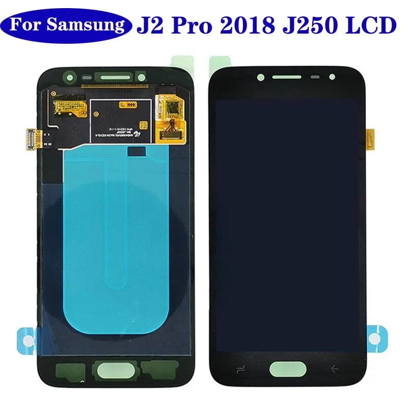 ЖК-дисплей Super AMOLED для Samsung J2 Pro 2018 J250 сенсорный ЖК-экран с дигитайзером в сборе |