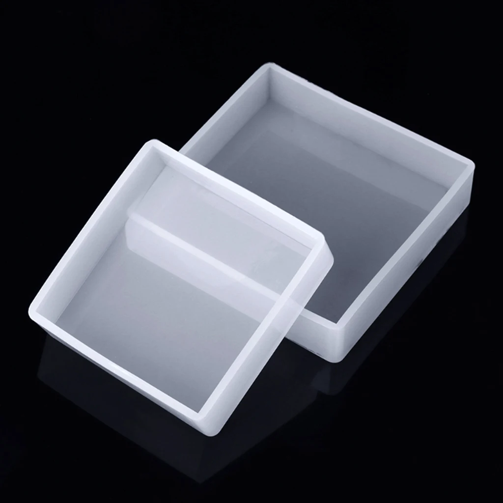 DIY Large Cube Cuboid Blocks Silicone Epoxy Resin Casting Jewelry Making Mold Handmade Candle Soap Clay Mould