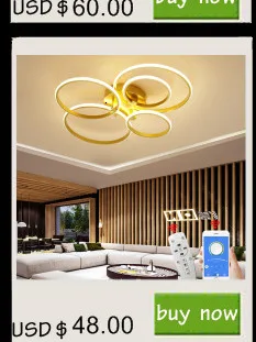 dining room ceiling lights Rectangle Black/White Color Modern Led Ceiling Lights for living room bedroom 110V 220V deco Dimmable Ceiling Lamp Fixtures flush ceiling lights