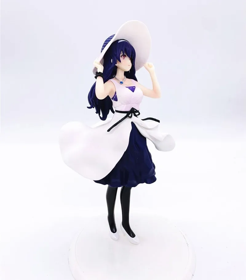 Новый Saenai Heroine no Sodatekata Kasumigaoka Utaha белая шапка ПВХ фигурка Фигурки игрушки