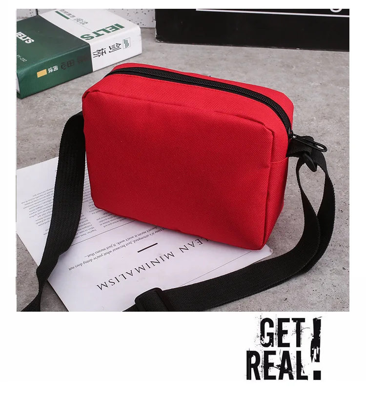Couples Celebrity Style Canvas Wear-Resistant Oblique Bag Women's Mortise Lock Disco Dancing Bag Casual Shoulder Bag