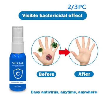 

No Hand Washing Sterilizing Liquid Alcohol-Free Kills Portable Mini All in One Disinfectant Spray 60 / 90 ML