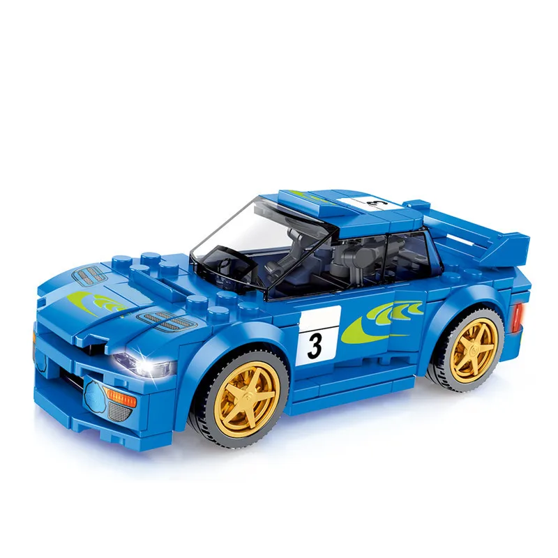 4 шт. Creator City Technic Super Racers speed Champions суперкар ралли автомобиль строительные блоки кирпичи развивающие игрушки DIY подарки