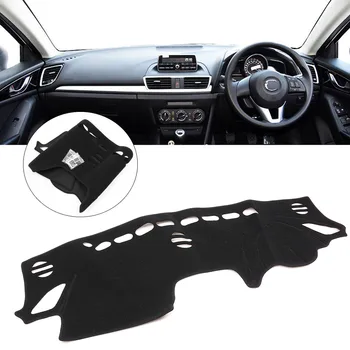 

Car Dashboard Cover Protection Fitting Accessories For MAZDA 3 Axela BM 2014 2015 2016 (RIGHT-HAND DRIVE MODEL)