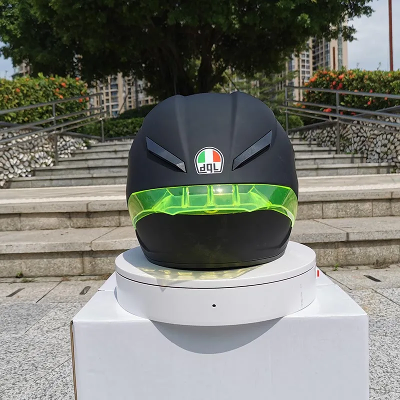 Новое поступление мотоциклетный шлем унисекс Полнолицевой шлем casco зимний сезон Безопасный черный шлем dot утвержден