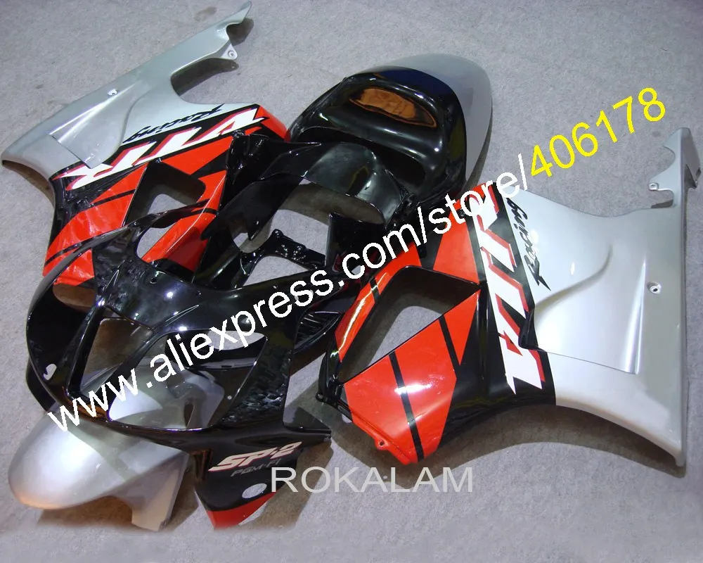 Carenatura Abs Miglior Prezzo Per Honda Vtr1000 Rc51 Vtr 1000 2000-2006 00 01 Rc 51 02 03 04 05 06 Carenatura Bianca Nera Grigia
