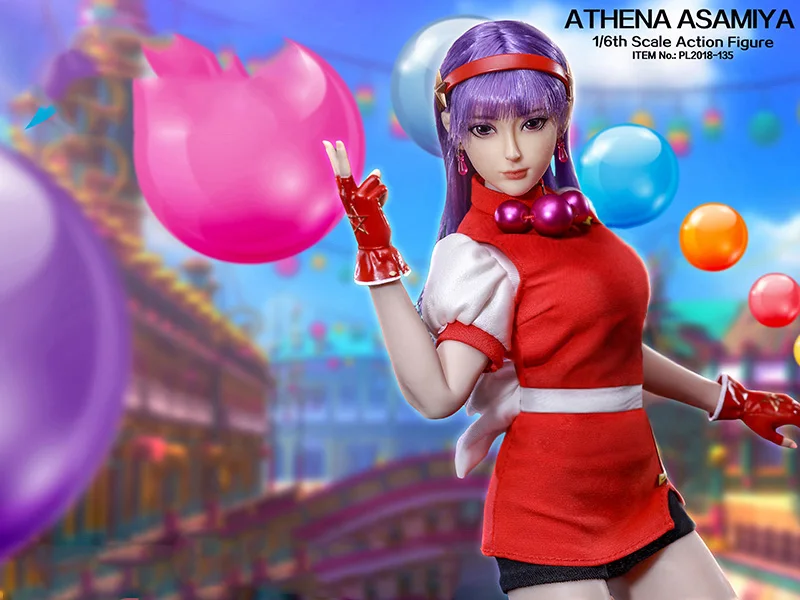 1:6 фигурка куклы женский боец Asamiya Athena с бесшовным телом 1" фигурка Коллекционная кукла пластиковая модель игрушки