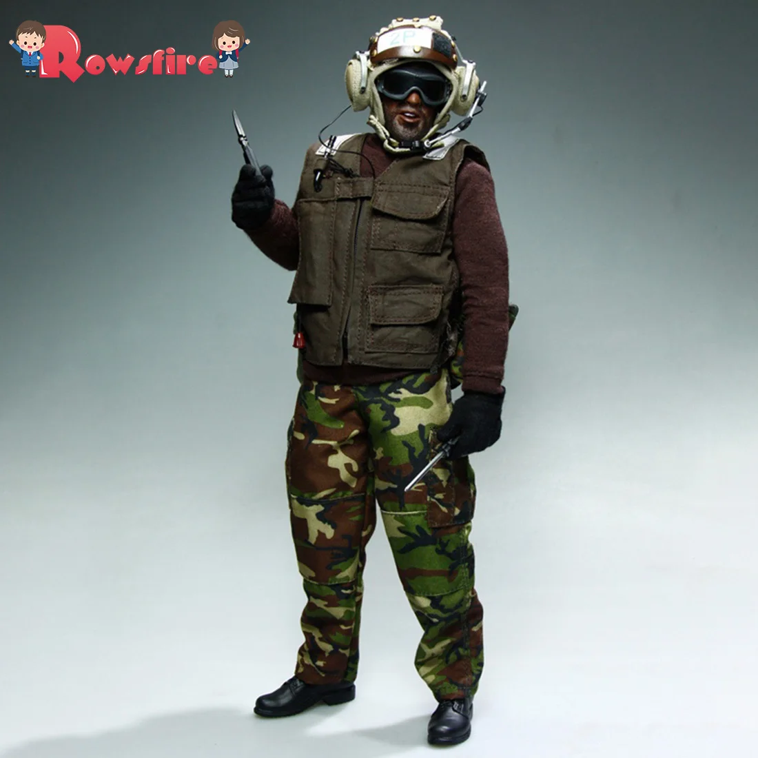

VeryHot Soldier Model Suit Air Wing Plane Captains Clothes Set for 1/6 12" Soldier Model(Body and Head Not Included)