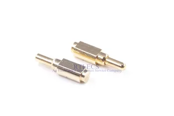 

100pcs Spring Load Pogo Pin 7.0 mm Height Diameter 2.0 mm Right Angle Surface Mount SMT Horizontal 1 A Current Spring Header Pin