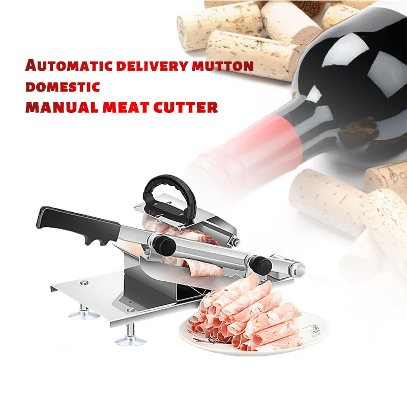 Slicer Bone Cutting Machine Meat Minced Lamb Meat Slicer Chicken Duck Fish Stainless Steel Commercial Household 4