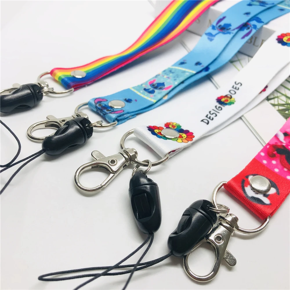 Мультфильм милый шнурок для ключей шнурок для Iphone samsung телефонов MP3 USB флэш-накопители ключи брелки тэг идентификационноо имени DIY веревка