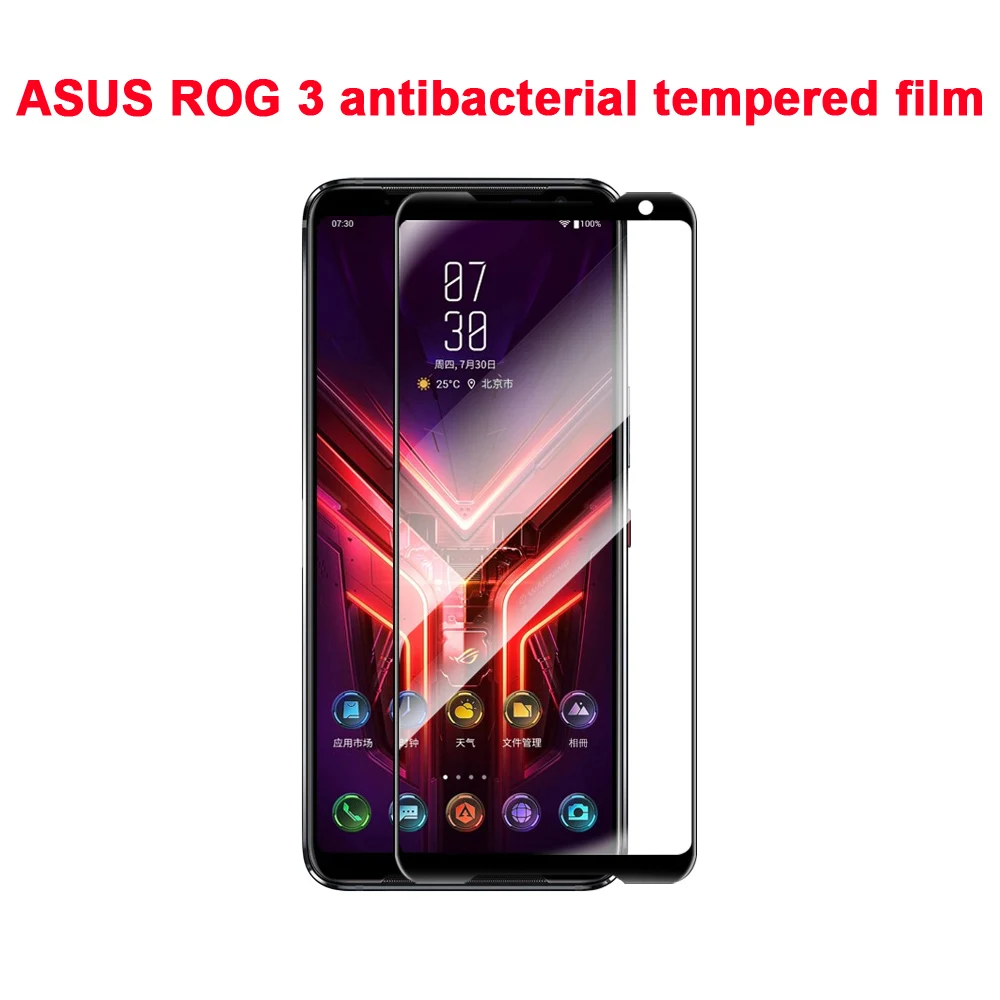 Чехол для телефона Asus ROG 3 пленка ROG3 6 59 &quot антибактериальная 9D 2.5D Оригинальная