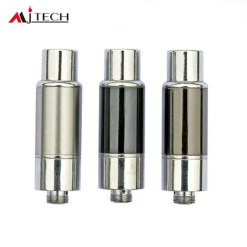 

10/50/100pcs Dry Herb Atomizer Dual Quartz Coil Metal Airflow wax Atomizer vaporizer rechangeable dual wax quartz W5 Glass