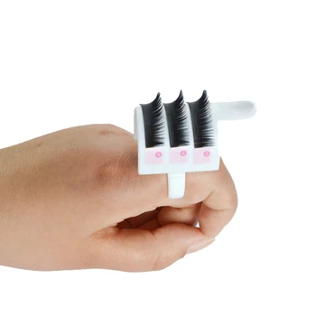 

Lash Strip Holder Pallet Sub-root Device U Shape Glue Ring Cups Set New Volume 3D Eyelash Extensions Sets Eye