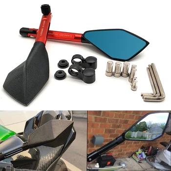 

For Yamaha TMAX 500 530 t max 500 530 XP500 XP530 Universial Motorcycle retrovisor Handle Bar End Side Rearview Mirrors