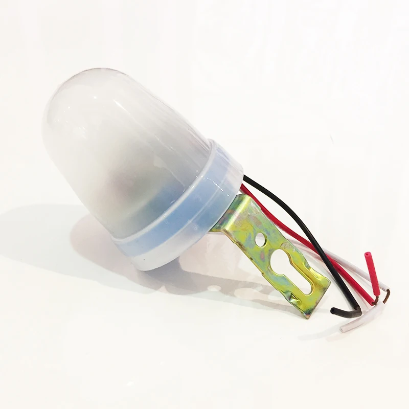 Открытый интеллектуальный водонепроницаемый 220 В светильник фото управление сенсор переключатель автоматический выключатель с фотоэлементом для ламп - Цвет: 10A 4