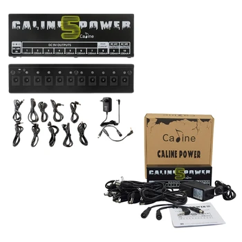 

Caline Cp-05 Guitar Effect Pedal Power 10 Isolated Output 18V with Voltage Short Circuit / Overcurrent Protection
