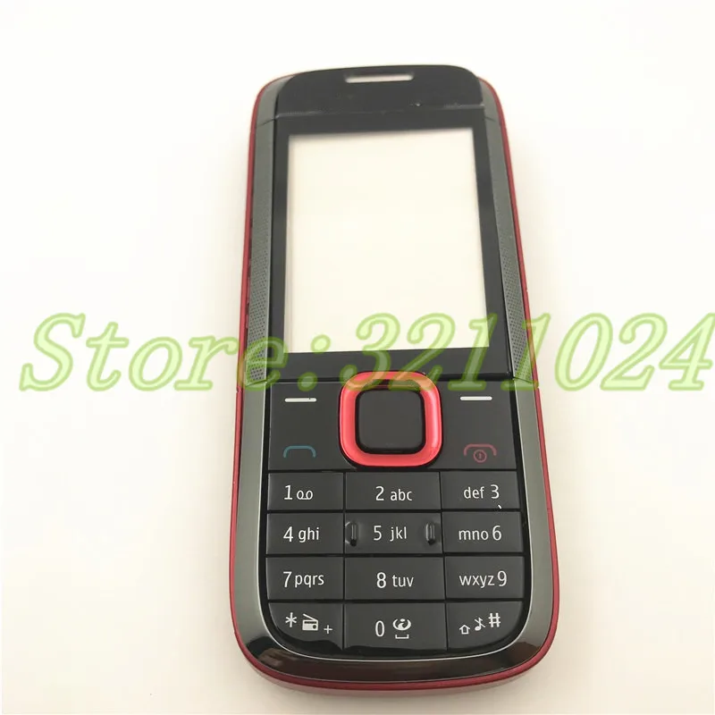 Для Nokia 5130 полный корпус+ задняя крышка батареи+ английская клавиатура+ логотип