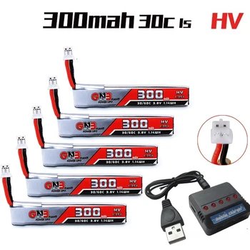 

Upgrade 3.8V 300mAh 30C 4.35V Lipo Battery For Snapper6/7/8/Mobula7/UR65/US65/UK65/Betafpv65/75 RC FPV Racing Drone Spare Parts
