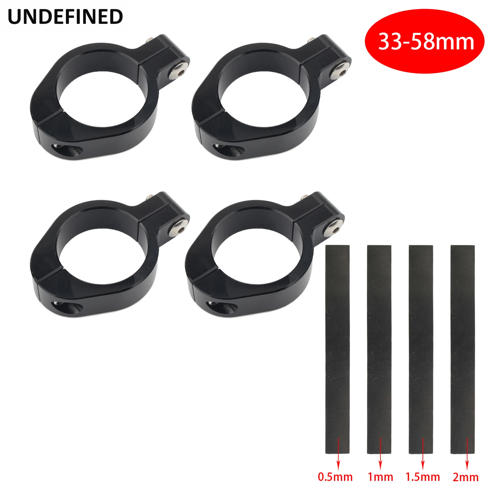 4PCMotorcycleFrontForkTubeHoldermodifiedCNCHeadlightBracket