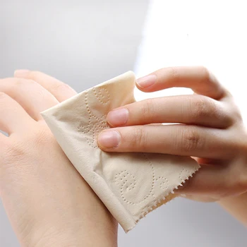

10 Rolls Toilet Paper Strong Soft Bath Tissue Giant Roll Skin-Friendly Toilets Kitchens Workshops Restaurants