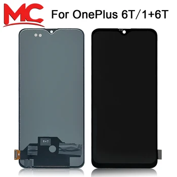 

For OnePlus 6T LCD Display Touch Screen Digitizer Assembly Replacement For OnePlus 6 T A6010 A6013 LCD INCELL TFT Good Quality