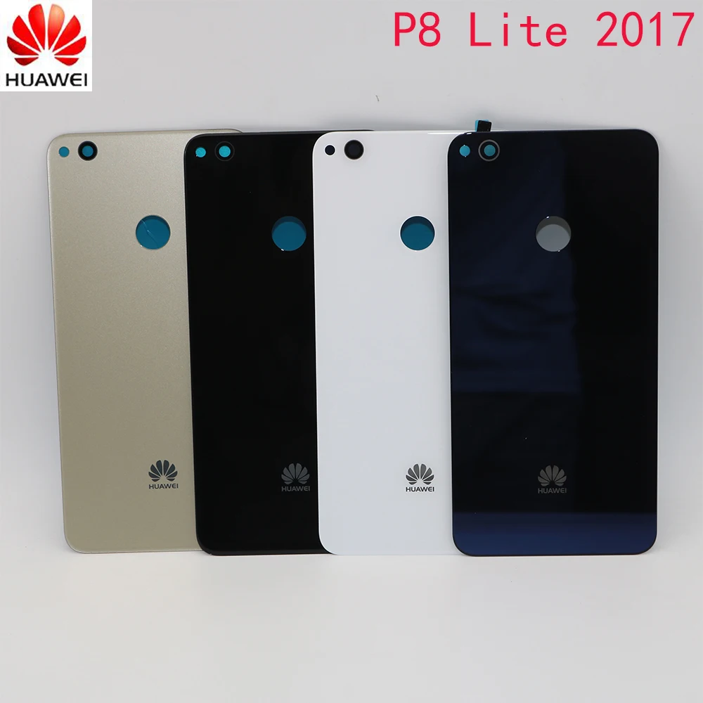 Чехол с аккумулятором для huawei P8 lite Задняя стеклянная крышка Замена Huawei 2017 / P9
