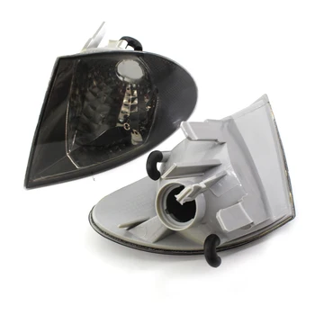 

Car Turn Signal Smoke Auto Corner Indicator Lamp Lens 63136902765/63136902766 Replacement For BMW 3 Series E46 1998-2001