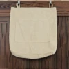 Hanging Laundry Hamper Bag With ZipperWith Zipper Over The Door Dirty Laundry, Socks Storage Organizer For Bathroom Saving Space 1