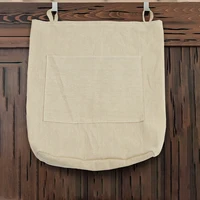 Hanging Laundry Hamper Bag With ZipperWith Zipper Over The Door Dirty Laundry, Socks Storage Organizer For Bathroom Saving Space 1