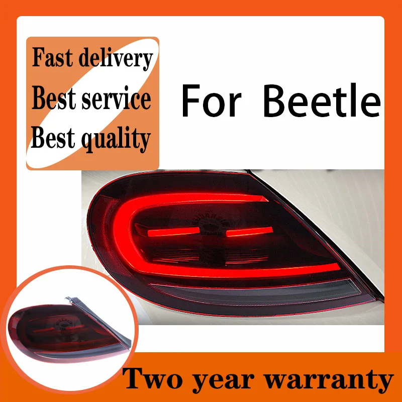 

Автомобильный Стайлинг для Beetle, светодиодный задсветильник 2013-2020, задний фонарь DRL, Задний сигнал поворота, автомобильные аксессуары