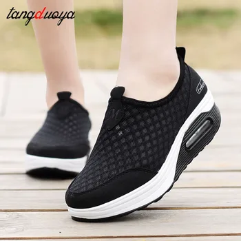

Running Shoes for Women Lightweight Air Mesh Sneakers Outdoor Walking Shoes Women Breathable Sport Shoes Zapatos De Mujer