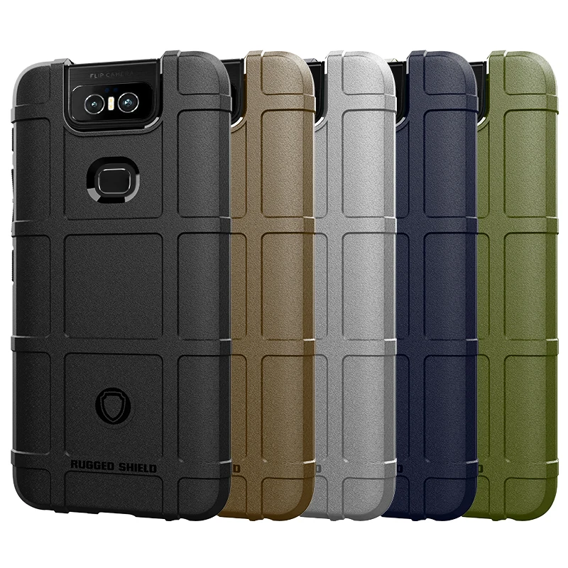 

For ASUS ZenFone 6 ZS630KL case Frosted Shock-proof Protective case cover Phone shell