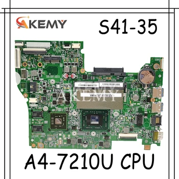 

SAMXINNO For Lenovo S41-35 Laotop Mainboard 14235-1 5B20J40575 Motherboard with A4-7210U CPU