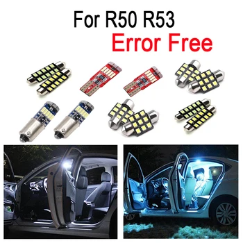 

16pcs LED License plate bulb + Interior dome map reading Light Kit For MINI R50 R53 (2001-2006)