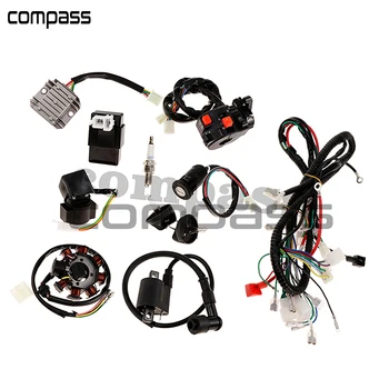 

Wiring Harness Loom Solenoid Coil Rectifier CDI Kit 150cc 250cc ATV Quad
