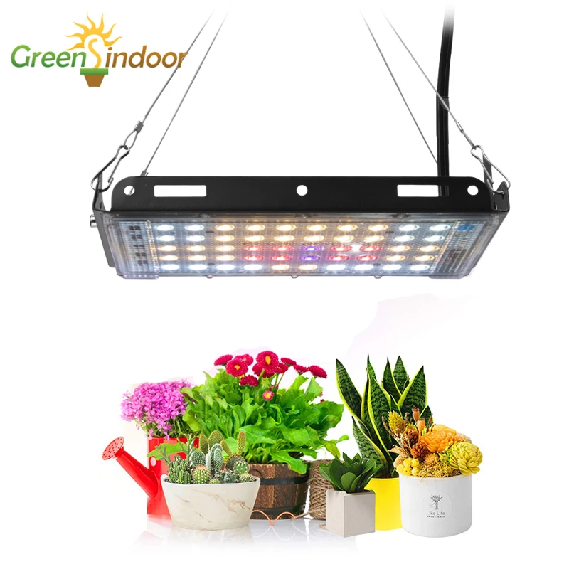 800W Фито лампа светодиодный Grow светильник для растений полный спектр белого цвета