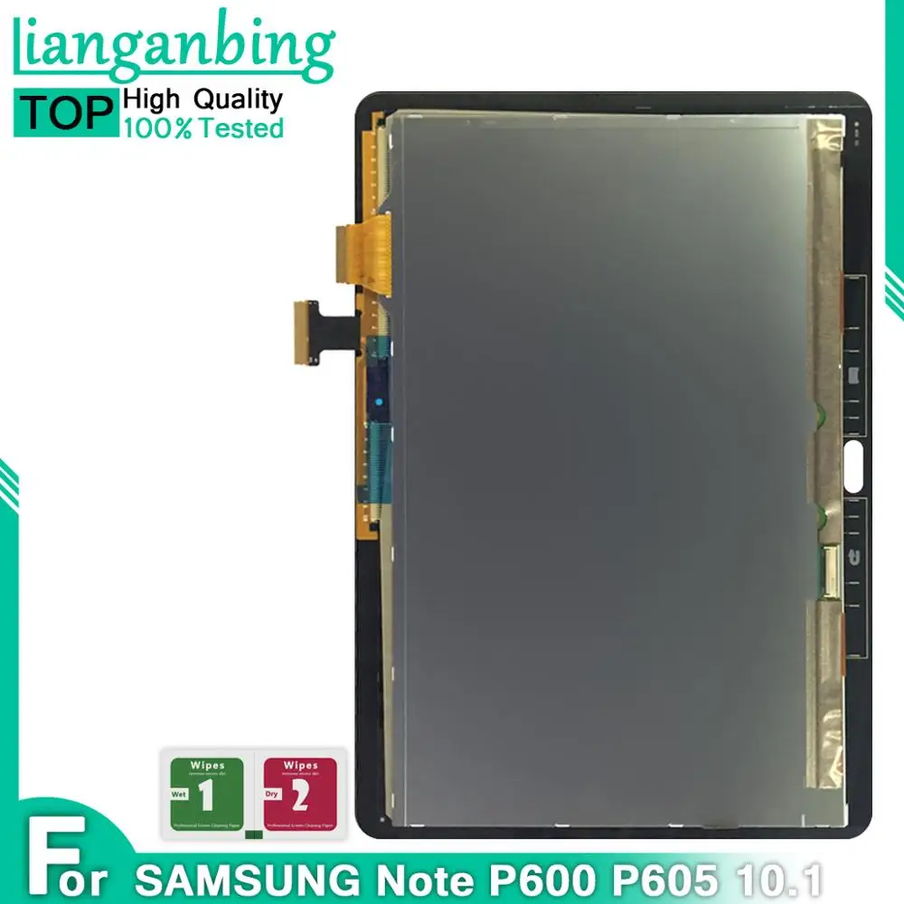 Оригинальный ЖК-дисплей LCDFor Samsung Galaxy Note 10 1 SM-P600 P605 P600 сенсорный экран дигитайзер
