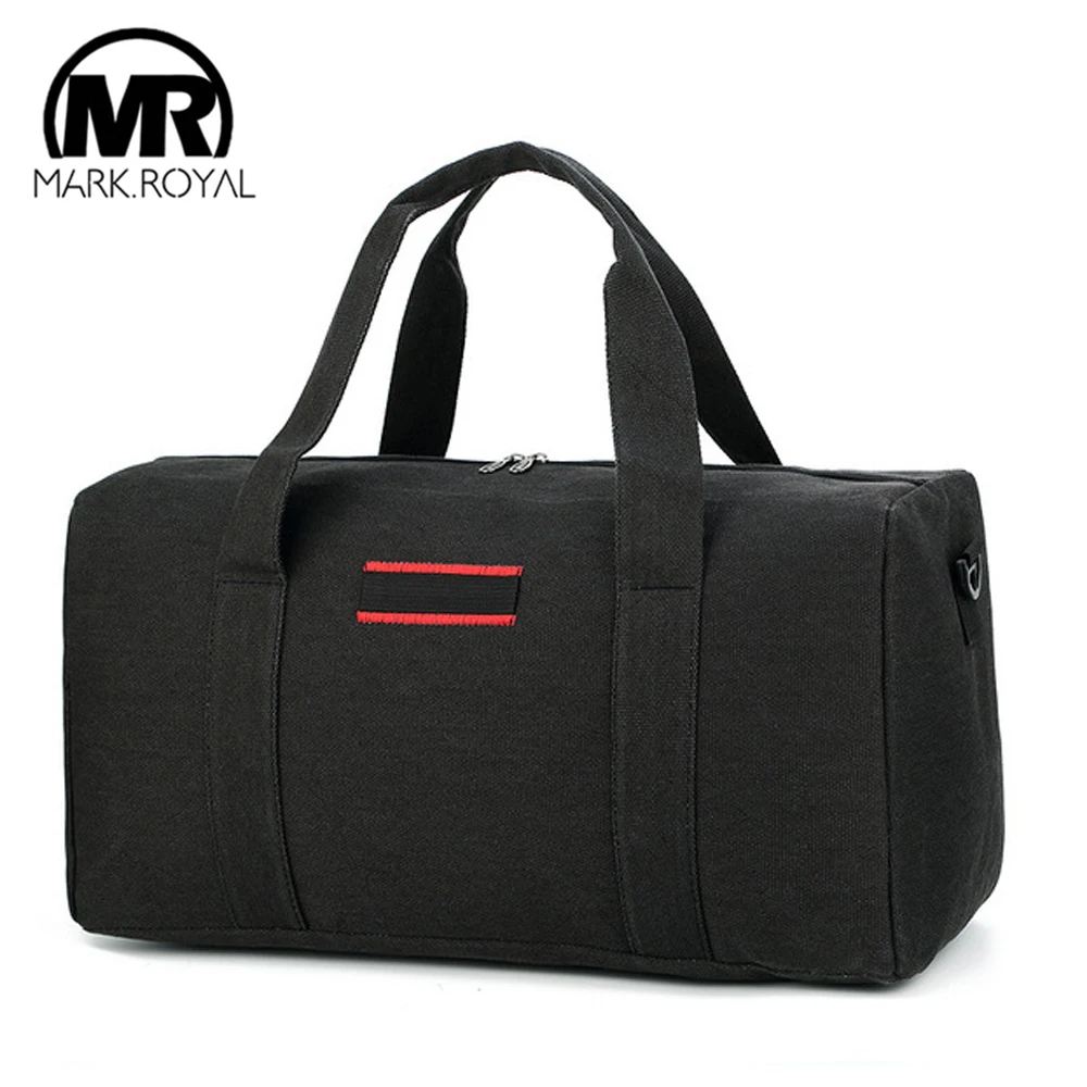 Weekend Bag Tote Luggage-Bags Suit Crossbody-Bag Travel Duffle Canvas Overnight MARKROYAL