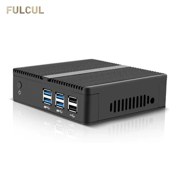 

Fanless Mini PC Intel Core i7 4500U i5 4200Y i3 4010U Computer mSATA HDMI VGA 6xUSB HTPC Windows 10 Micro Home Office Desktop