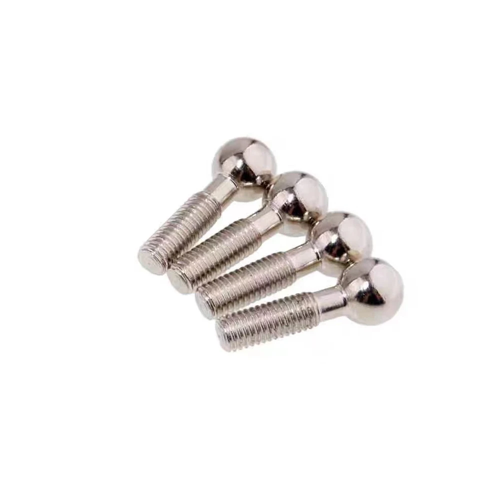 

4pcs/8pcs 02152 M5 Ball Head Screw 94122/155/166/188 Applicable for 1/10 Nitro RC Vehicle Model Car