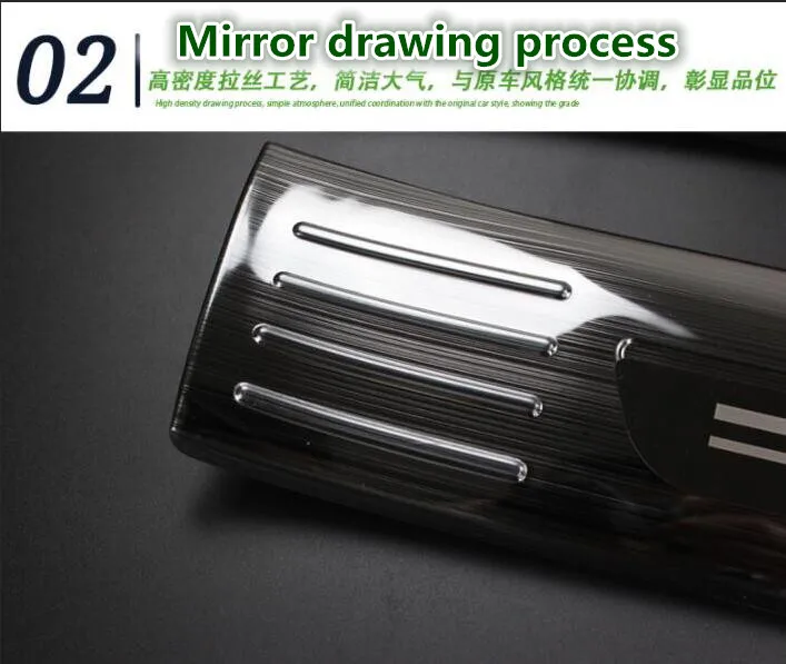 Поддерживающие педали подходят для Mazda CX-5, для 17-19 CX5 из нержавеющей стали специальный аксессуары
