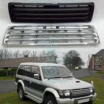 

Car modification Car accessories Front Grille Chrome Black For MITSUBISHI Pajero Montero V31 V32 V33 V43 1992-1998
