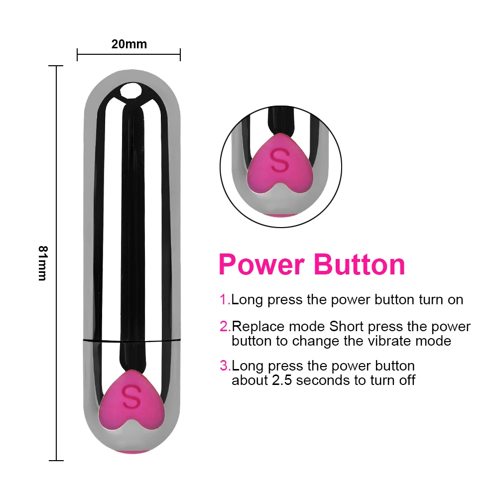 Mini Bullet Vibrator G-spot And Clitoris Stimulator For Women_voghion.com