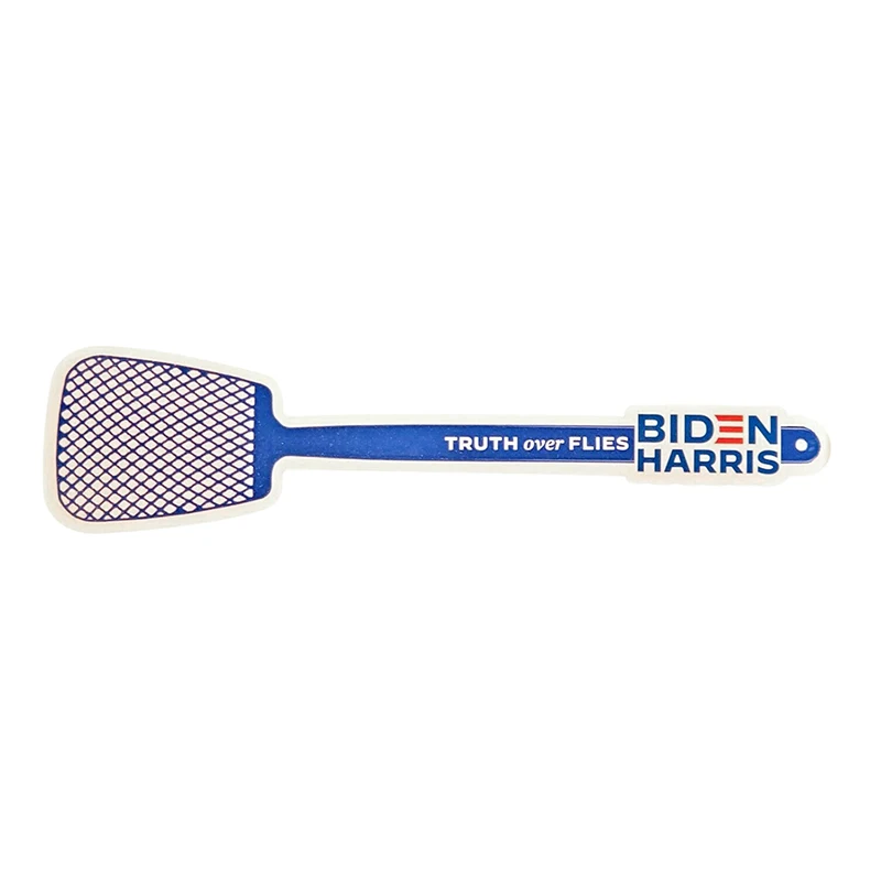 Truth Over Flies Biden Harris Fly Swatter Debate Waterproof 2020 Sticker Kitchen 
