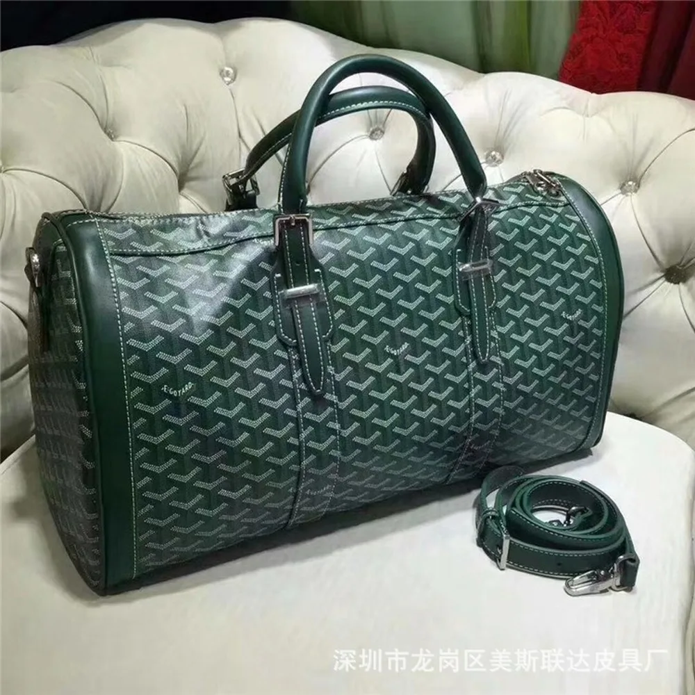 

Dog tooth bag 2020 new large capacity travel square bag Large capacity travel bag One-shoulder portable fashion handbag