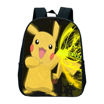 

Pokemon Pikachu Backpack Kids School Bag Pikachu Bag School Backpack Bag Children's Backpack Backpacks for Kindergarten