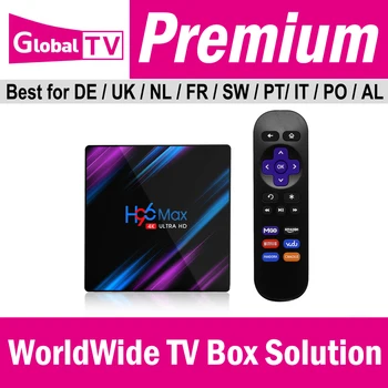 

[24H Trail]2020 Upgraded TV Box for IPTV - Without Channels Germany Netherlands France US UK Switzerland Portugal Poland Canada