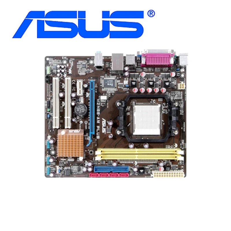 Материнские платы ASUS M2N68 AM Plus для Socket Phenom II материнские AM2/AM2 + NVIDIA GeForce 7025 630a DDR2